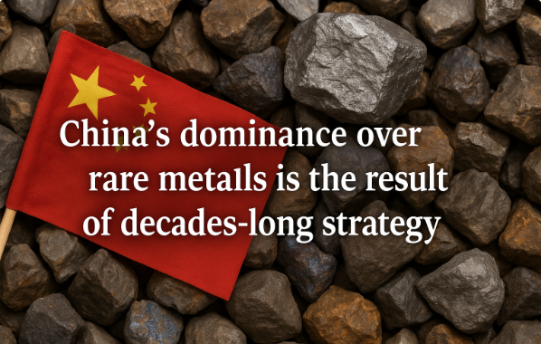 China’s dominance over rare metals is the result of decades-long strategy